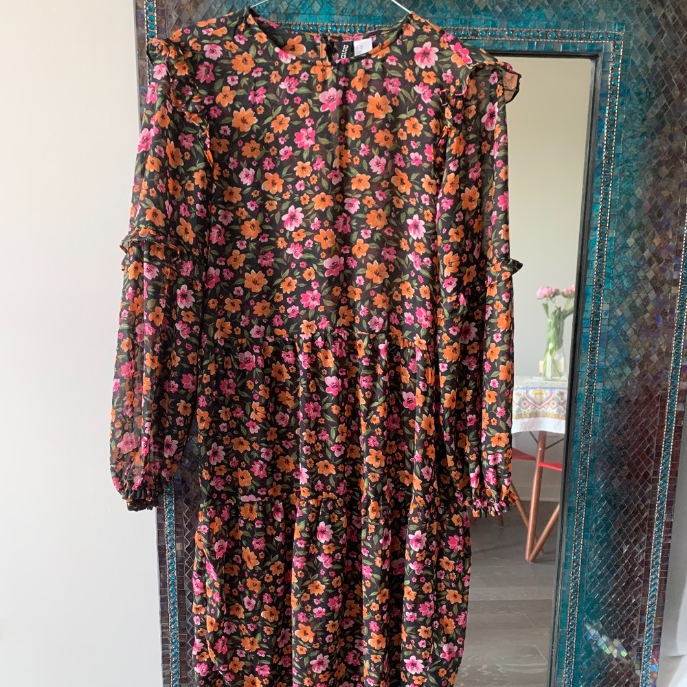 H&M - Floral Dress, XS
